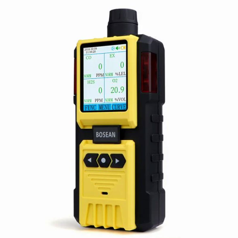 Detector multigas con bomba automática K600 (H2S – CO – O2 -LEL)